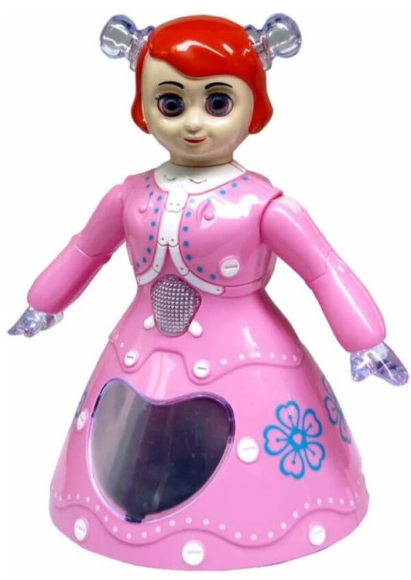 ✨ Musical Dancing Princess Doll – Twirling Ballerina with Lights & Music | Rotating Toy for Kids | Spinning Fairy Doll with 360° Movement & Flashing LED Lights | Fun Gift for Girls & Boys ✨ - Image 5